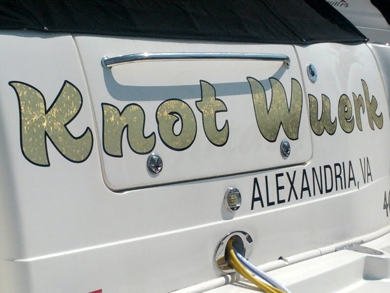 Boat Names with Decals