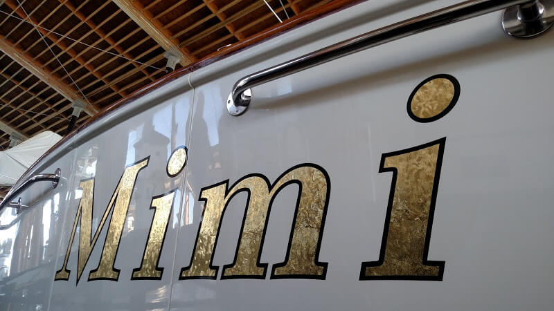 Florentine Swirl Gold Leaf - Mimi - Designs &amp; Signs