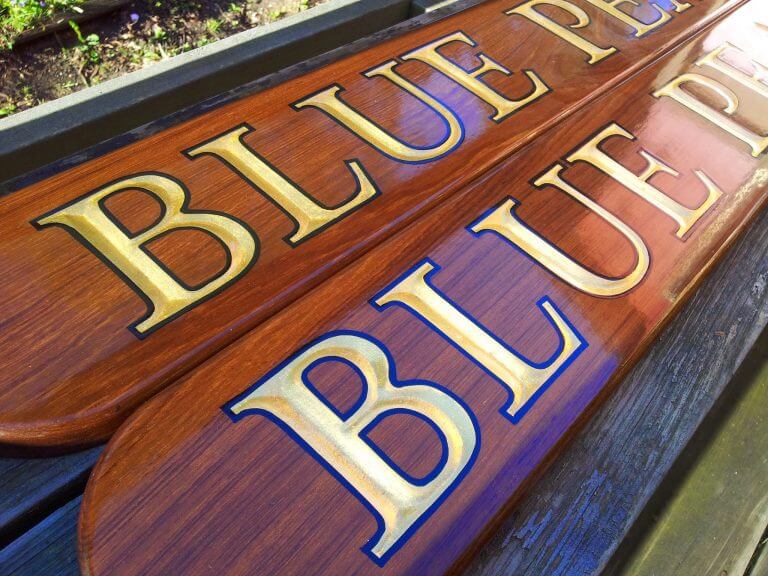 Carved Quarterboards / Custom Quarterboard Signs by Designs & Signs